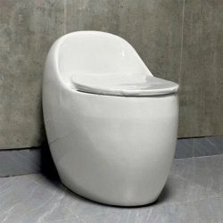 Bồn cầu một khối trắng